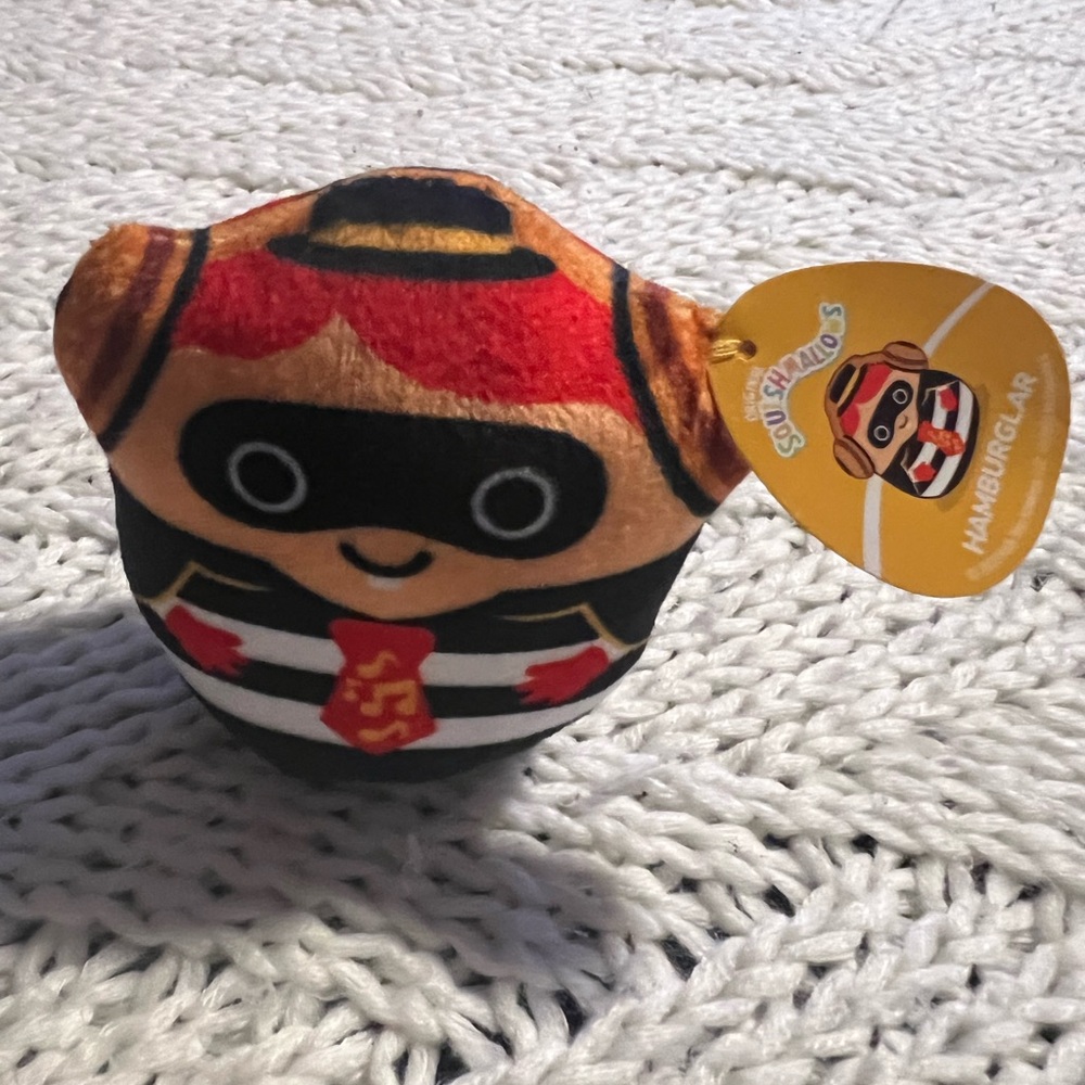Squishmallows McDonald’s Hamburgular toy